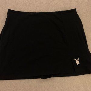 Black PlayBoy skirt